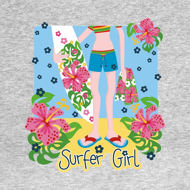 Surfer girl by JoanaJuheLaju1